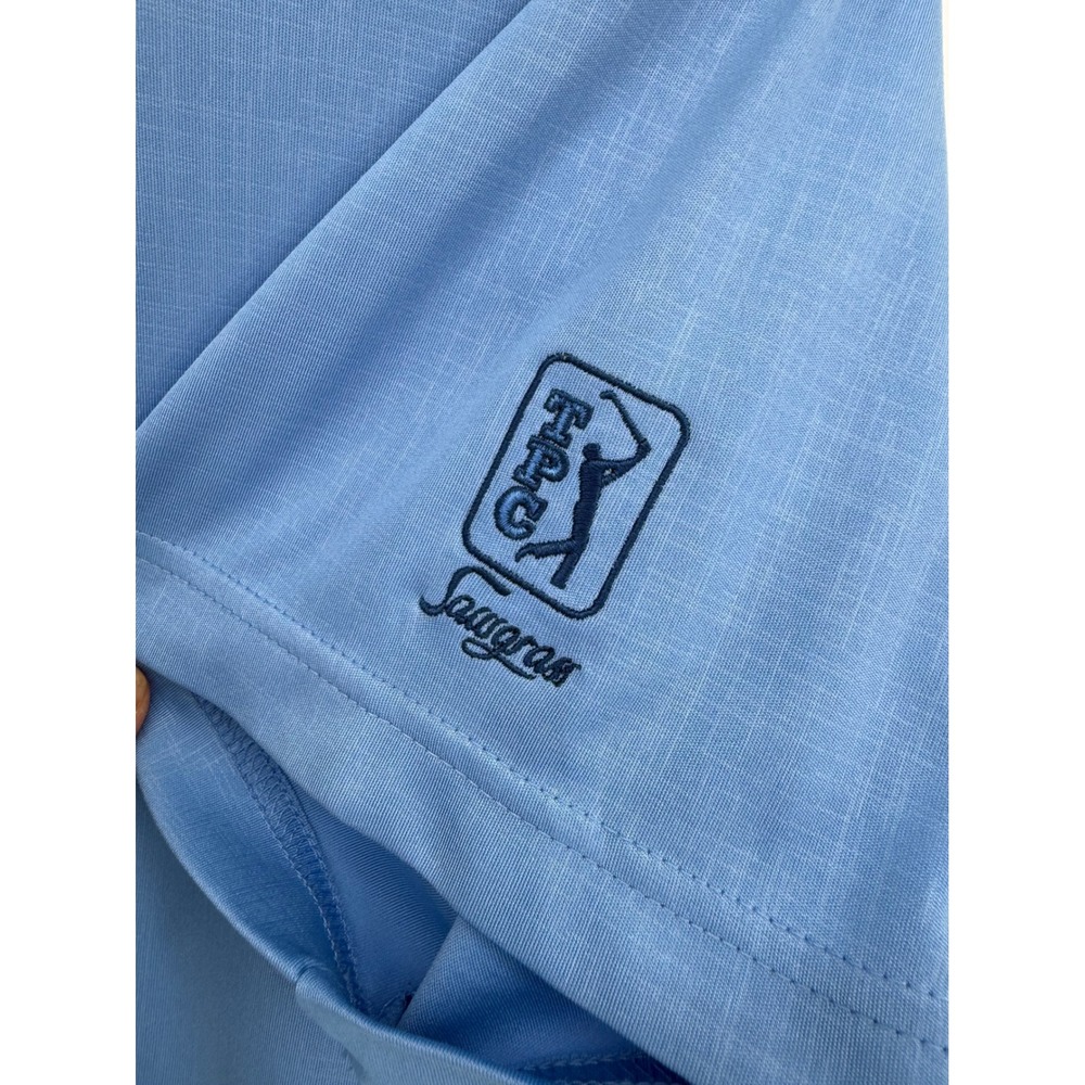 Oxford Golf The Players TPC Sawgrass Polo Shirt‎ Men XL Blue Embroidered Logo - Picture 3 of 9